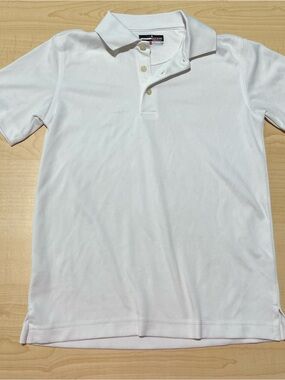 Grand Slam white short-sleeve polo shirt M